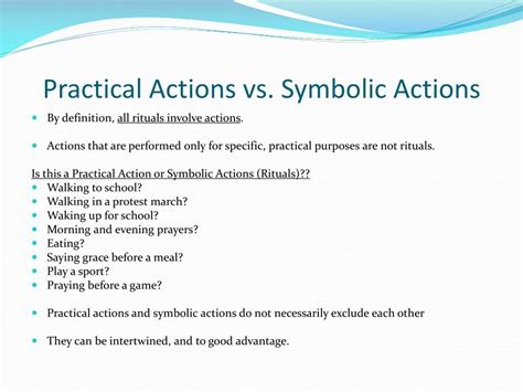 The Significance of Rituals: Discovering Purpose through Symbolic Actions