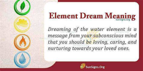 The Significance of Water: Exploring the Element's Role within Dream Interpretation