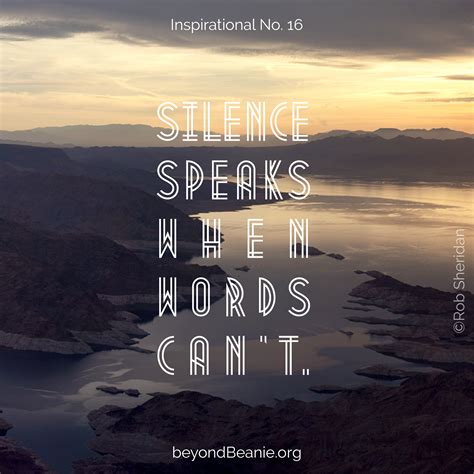 The Silence Speaks: When Words Are No Longer Enough