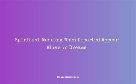 The Spiritual Bond in Dreams of Embracing a Departed Individual