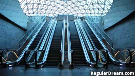 The Symbolic Evolution of Escalators in Lucid Dream Exploration