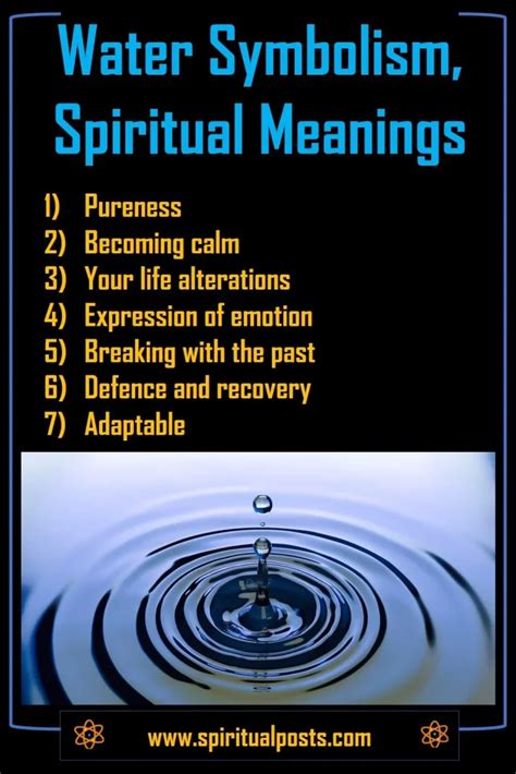 The Symbolic Meaning of Drifting in Water