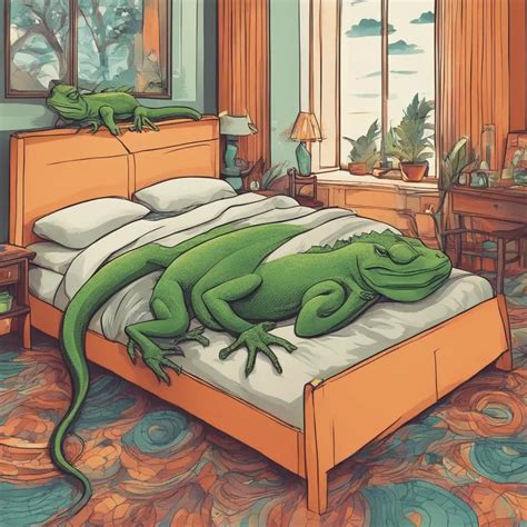 The Symbolic Meaning of Lizard Dreams in Bed