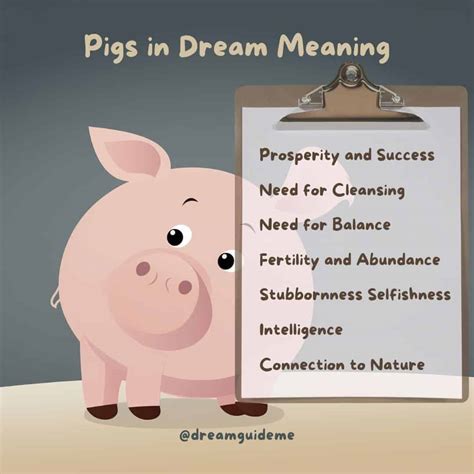 The Symbolic Meaning of a Pig in Dreams