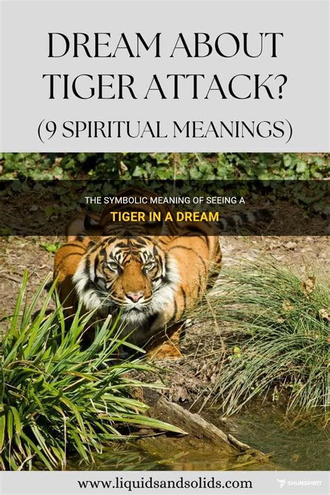 The Symbolic Power of Tigers in Dreams