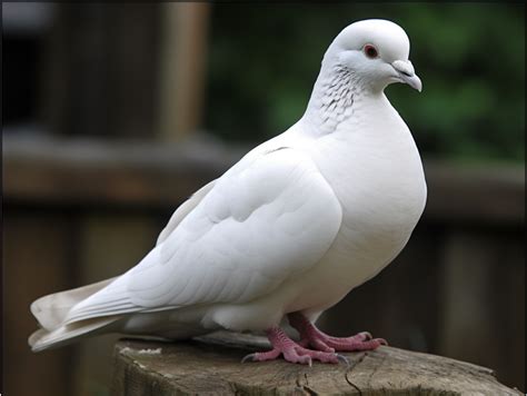 The Symbolic Representation of the White Pigeon as a Manifestation of Love and Purity