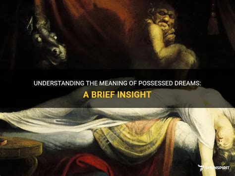 The Symbolic Role of Possessed Objects in Dreams