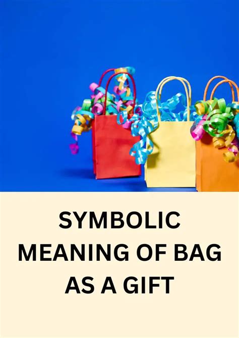 The Symbolic Significance: The Bag as a Symbol of Achievement