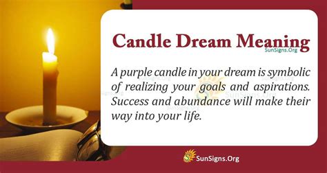 The Symbolic Significance of Consuming a Candle in Dream Analysis