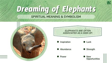 The Symbolic Significance of Elephants in Dream Analysis