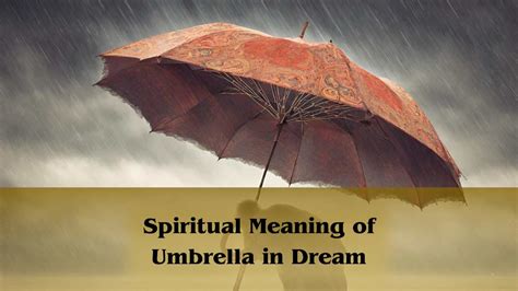 The Symbolic Significance of Receiving an Umbrella in Dreams