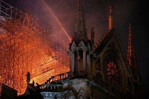 The Symbolic Significance of a Church Engulfed in Flames