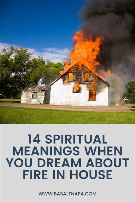 The Symbolic Significance of a House Engulfed in Flames in Dreams