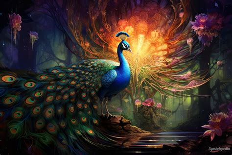 The Symbolic Significance of a Peacock's Dazzling Hues