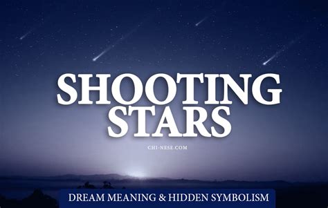 The Symbolism of Shooting Stars in Dreams