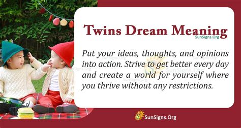 The Symbolism of Twin Sister in Dreams