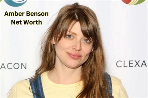 The Wealth of Amber Benson: Unraveling Her Net Worth