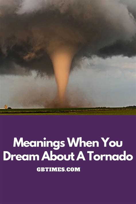 The Widely Accepted Explanations of Tornado Dreams