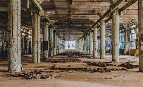 Thrills of urban exploration: discovering abandoned factories