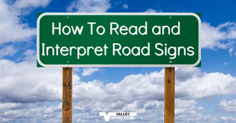 Tips for Deciphering and Interpreting Street Signs and Signposts