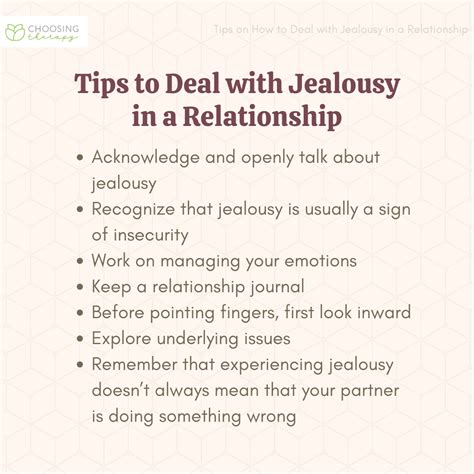 Tips for Managing Jealousy When Your Heart's Desire Appears in Your Dreams with Another Individual