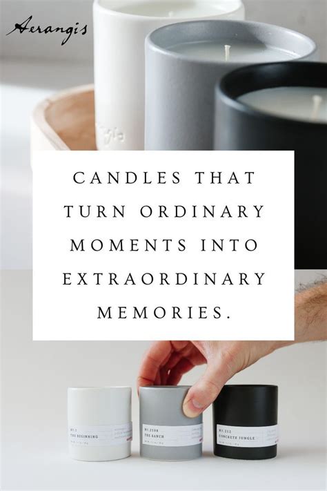 Transform Ordinary Moments into Extraordinary Memories with a Candle