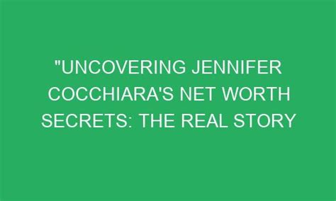 Uncovering Jennifer Tapang's Net Worth