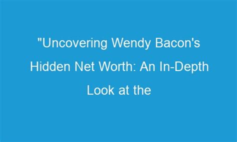 Uncovering Wendy Star's Net Worth and Success