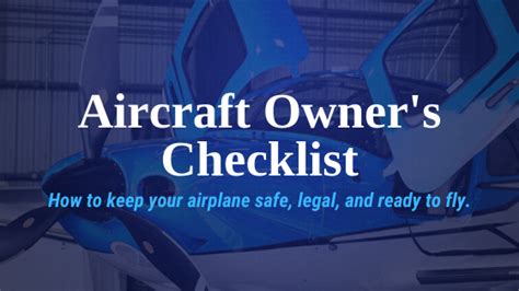 Understanding the Essentials: Key Aspects of Aircraft Ownership