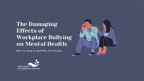 Understanding the Impact of Psychological Consequences Resulting from Workplace Bullying