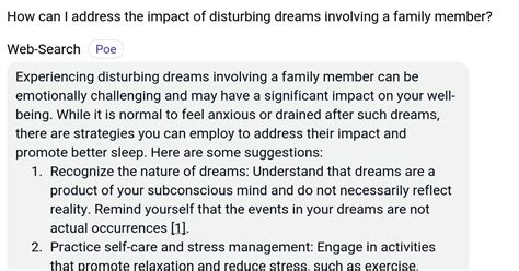 Understanding the Psychological Impact of Disturbing Dreams Involving Family Members