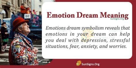 Understanding the Significance of Emotions in Interpreting Dreams