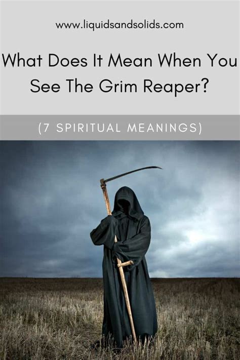 Understanding the Symbolic Representation of the Grim Reaper