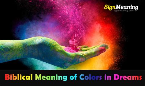 Understanding the Symbolic Significance of Colors in Dreams