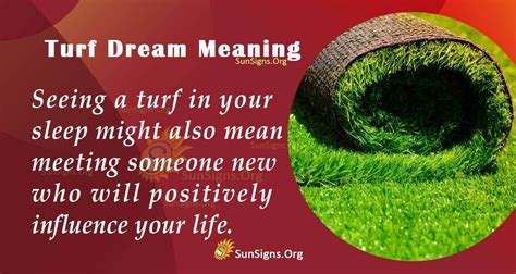 Understanding the Symbolism of Deceased Turf in Dream Interpretation