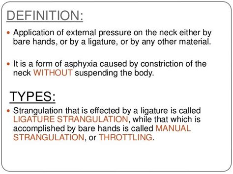 Understanding the Symbolism of Strangulation in the Context of Relationships