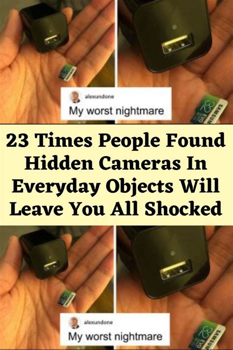 Unexpected Places to Watch Out For: Hidden Cameras in Everyday Life