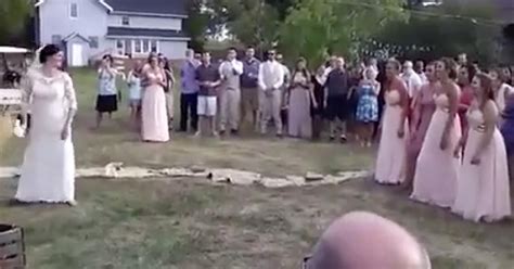 Unforgettable Bouquet Toss Moments Captured on Camera