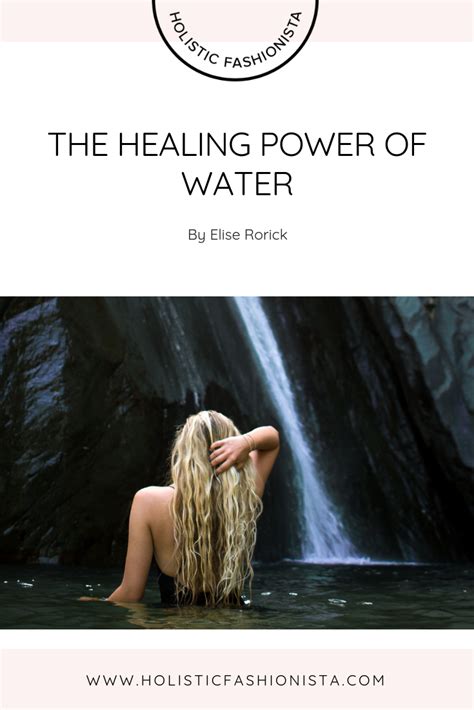 Unleash Your Senses: The Healing Power of Water