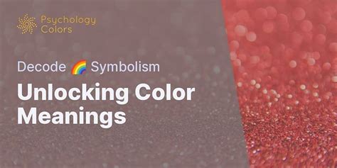 Unlocking Symbolism: Decoding the Colors and Expressions