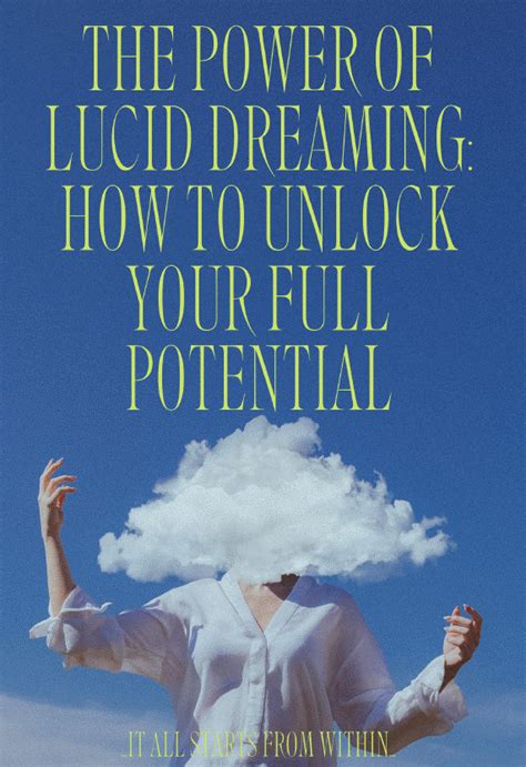 Unlocking the Potential of Lucid Dreams: Exploiting their Transformative Power in Menacing Scenarios