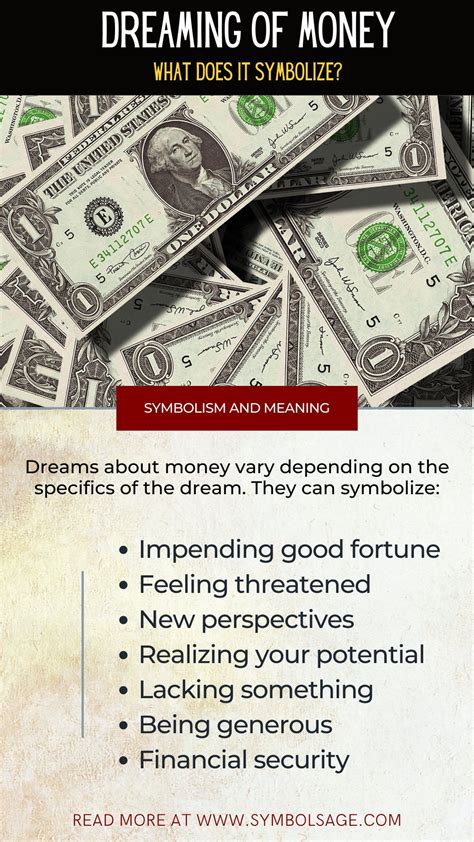 Unlocking the Significance of Currency Symbolism in Dreams