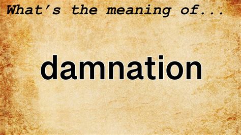 Unlocking the Symbolism: Exploring the Profound Significance behind Visions of Damnation
