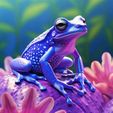 Unprecedented Research: Shedding Light on the Enigmatic Behavior of the Mysterious Purple Amphibian