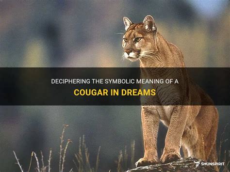 Unraveling Your Concerns and Feelings: Deciphering the Cougar Dream