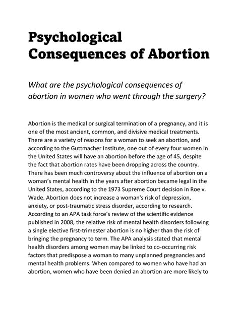 Unraveling the Intricate Psychological Ramifications of Abortion-Related Dreaming