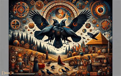 Unraveling the Significance of Black Crows in Dreams through Cultural and Folklore Interpretations