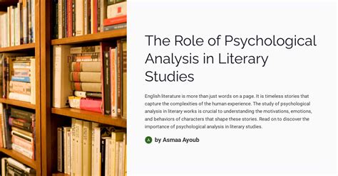 Unraveling the Significance of Psychological Analysis