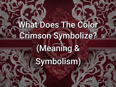 Unraveling the Significance of the Color Crimson in Dream Symbolism