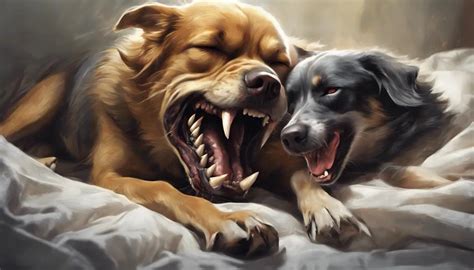 Unresolved Conflicts: How Dreams of Canine Nipping Reflect Inner Turmoil